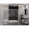 Anzzi 48 in. x 76 in. H Sliding Frameless Shower Door in Chrome w/ Tsunami Guard Tempered Clear Glass SD-FRLS05701CH - alternate 6